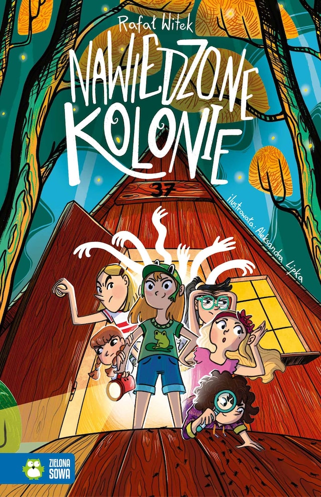 Book cover for Nawiedzone kolonie