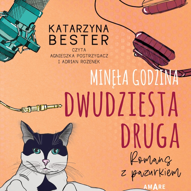 Book cover for Minęła godzina dwudziesta druga. Romans z pazurkiem