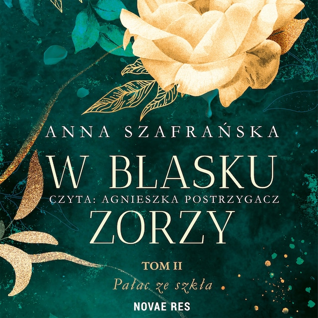 Book cover for W blasku zorzy. Tom II. Pałac ze szkła