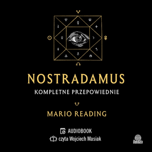 Book cover for Nostradamus. Kompletne przepowiednie