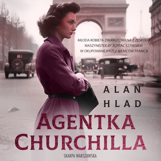 Book cover for Agentka Churchilla