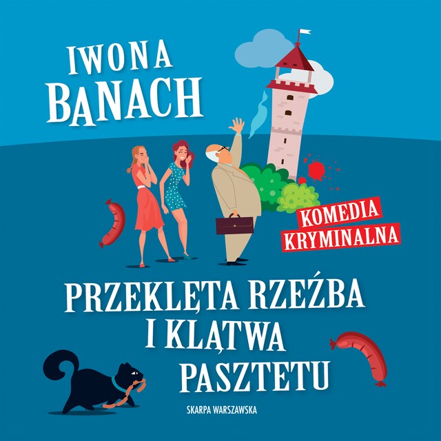 Book cover for Przeklęta rzeźba i klątwa pasztetu