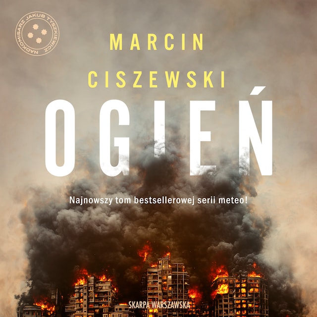 Book cover for Ogień