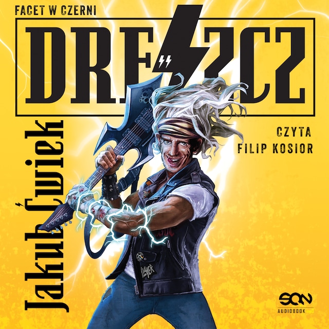 Portada de libro para Dreszcz 2. Facet w czerni