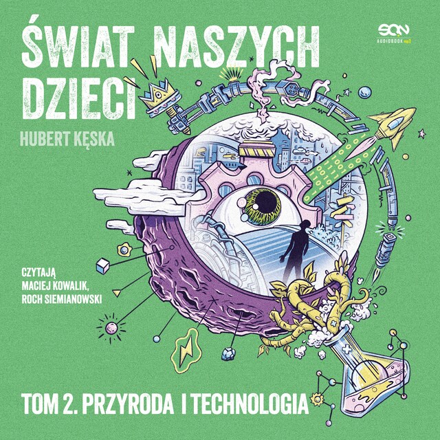 Book cover for Świat naszych dzieci. Tom 2. Przyroda i technologia