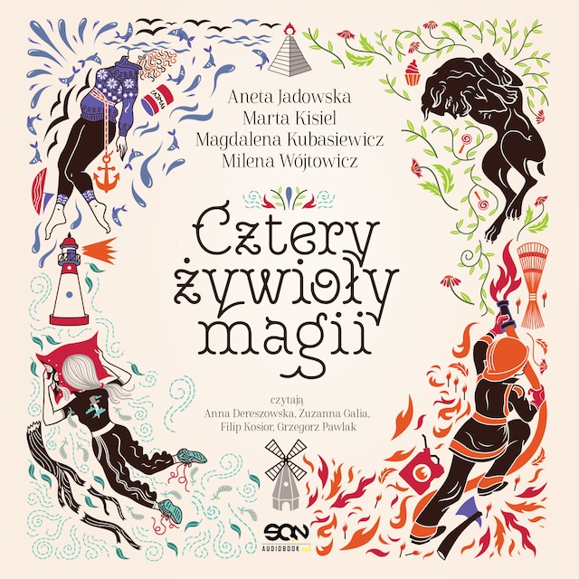 Buchcover für Cztery żywioły magii