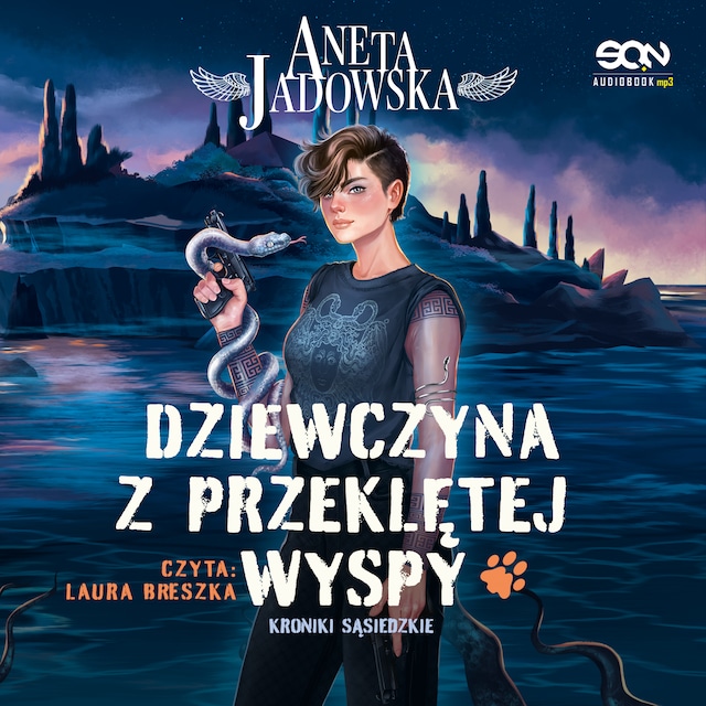 Book cover for Dziewczyna z Przeklętej Wyspy