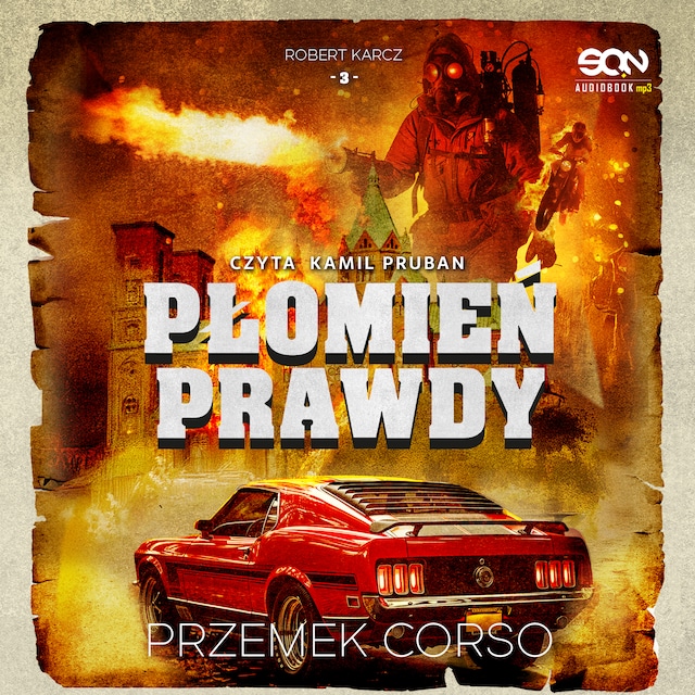 Buchcover für Płomień prawdy