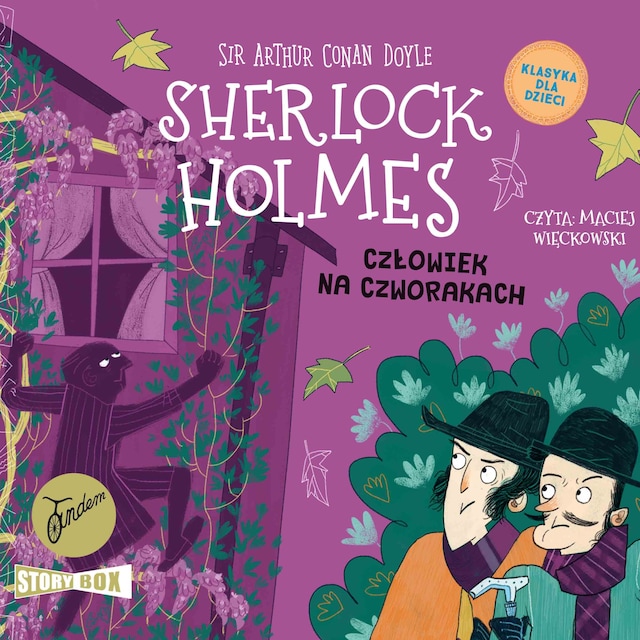Okładka książki dla Klasyka dla dzieci. Sherlock Holmes. Tom 28. Człowiek na czworakach