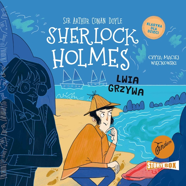 Book cover for Klasyka dla dzieci. Sherlock Holmes. Tom 30. Lwia grzywa