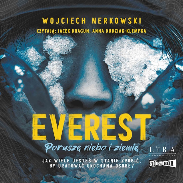 Couverture de livre pour Everest. Poruszę niebo i ziemię