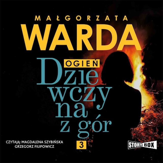 Book cover for Dziewczyna z gór. Ogień