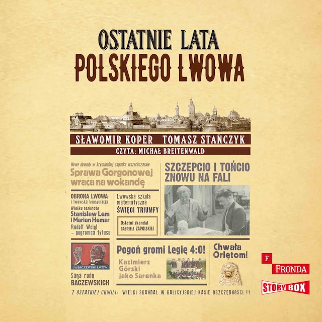 Buchcover für Ostatnie lata polskiego Lwowa
