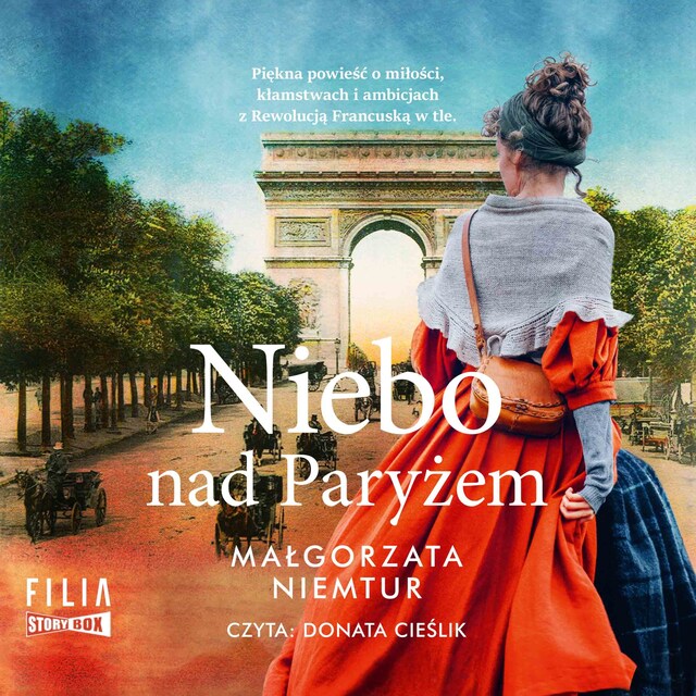 Book cover for Niebo nad Paryżem