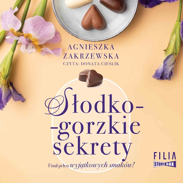 Book cover for Saga czekoladowa. Tom 3. Słodko-gorzkie sekrety