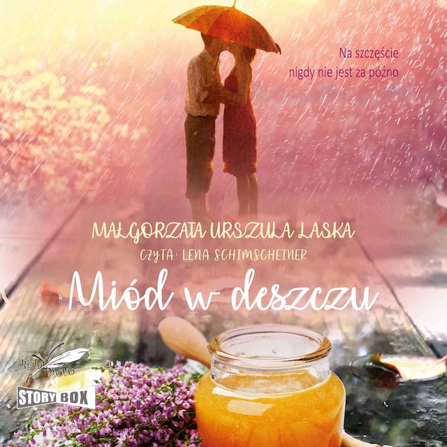 Book cover for Miód w deszczu