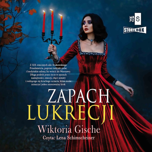 Book cover for Zapach lukrecji