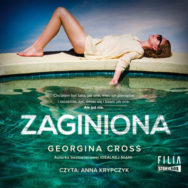 Book cover for Zaginiona