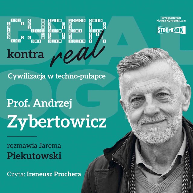 Copertina del libro per Cyber kontra real. Cywilizacja w techno-pułapce