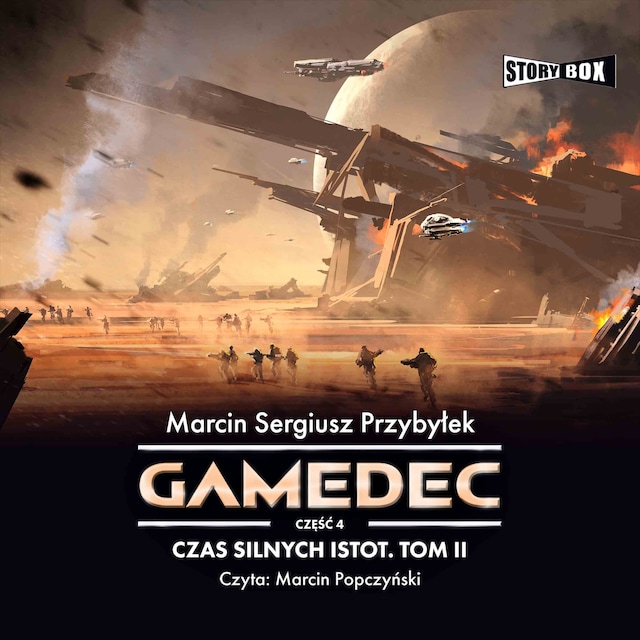 Copertina del libro per Gamedec. Część 4. Czas silnych istot. Tom II