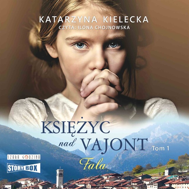 Book cover for Księżyc nad Vajont. Tom 1. Fala