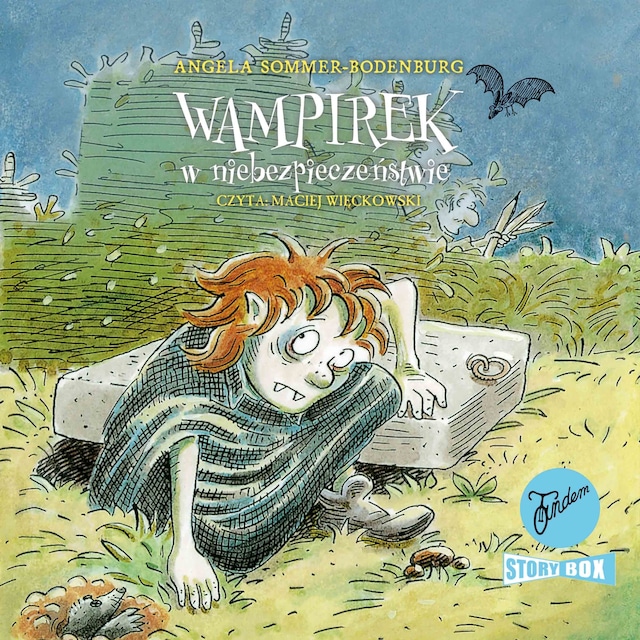 Book cover for Wampirek. Tom 6. Wampirek w niebezpieczeństwie