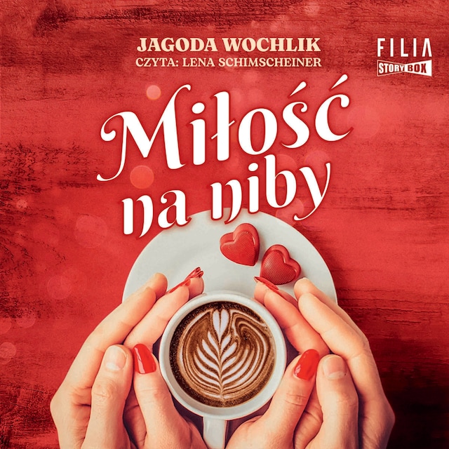 Book cover for Miłość na niby