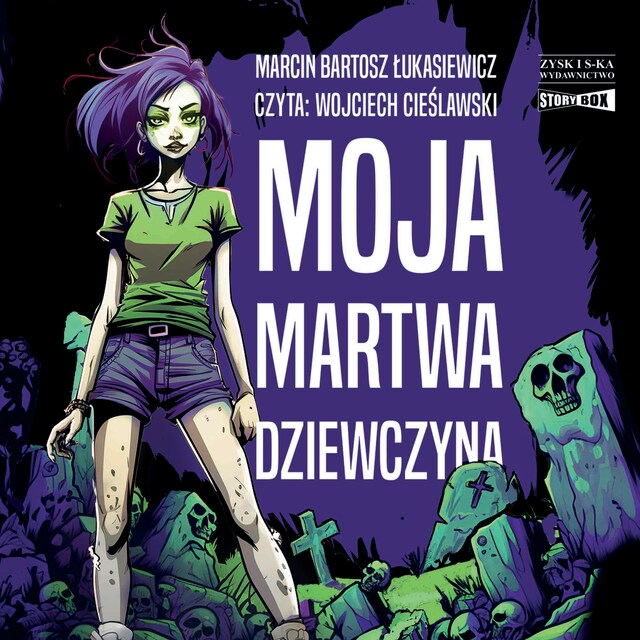 Buchcover für Moja martwa dziewczyna