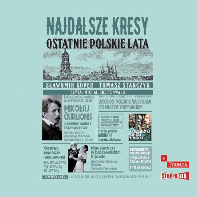 Book cover for Najdalsze Kresy. Ostatnie polskie lata