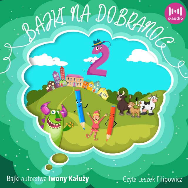 Book cover for Bajki na dobranoc. Część 2