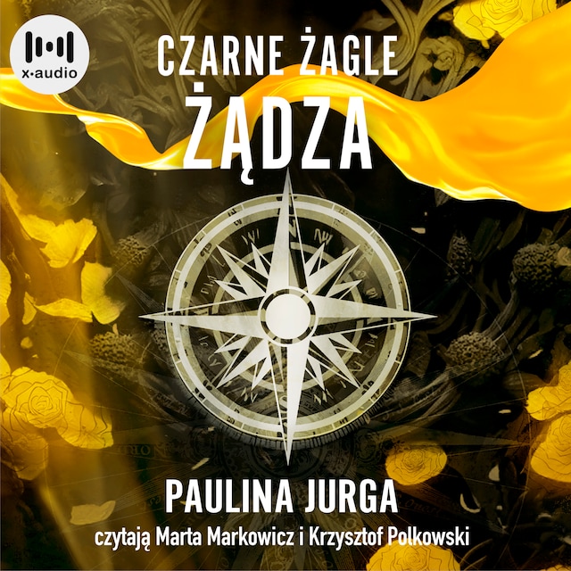 Book cover for Czarne żagle. Żądza