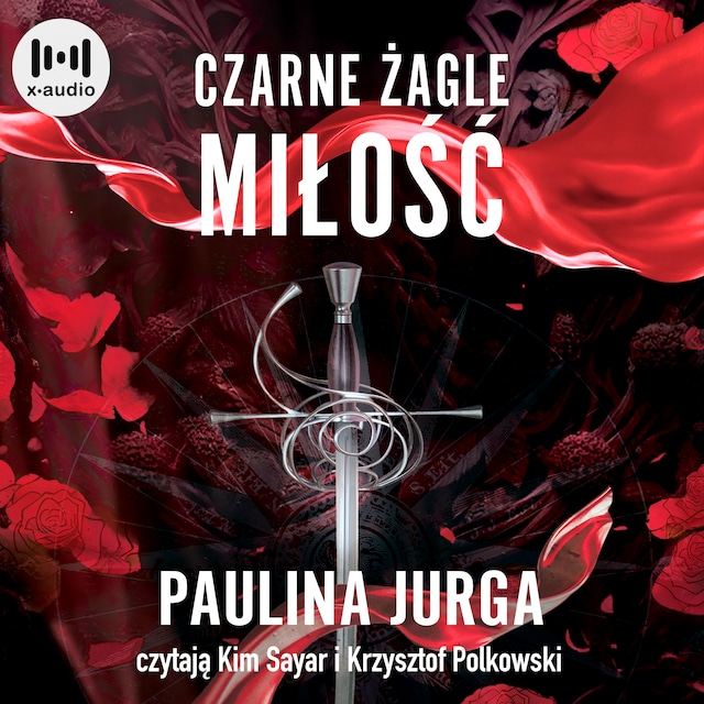 Portada de libro para Czarne Żagle. Miłość