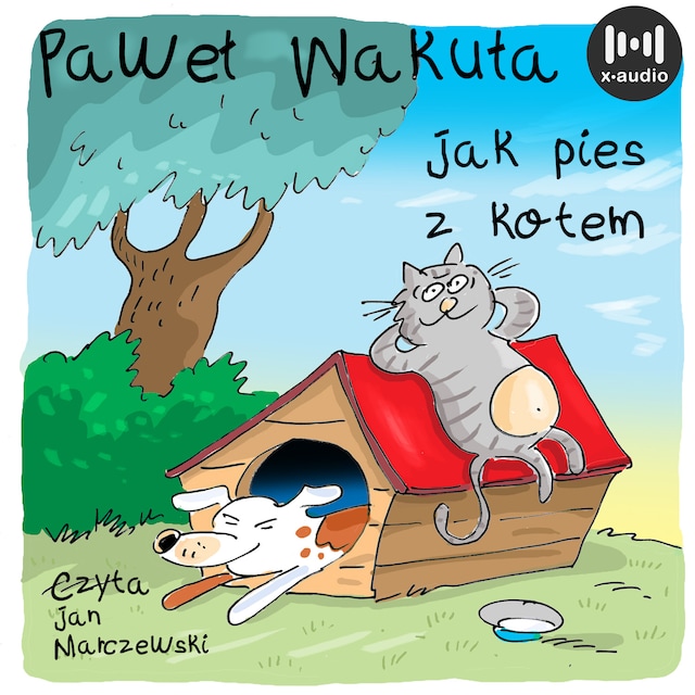 Couverture de livre pour Jak pies z kotem