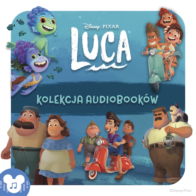 Okładka książki dla Luca. Kolekcja audiobooków