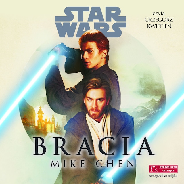 Okładka książki dla Star Wars. Bracia