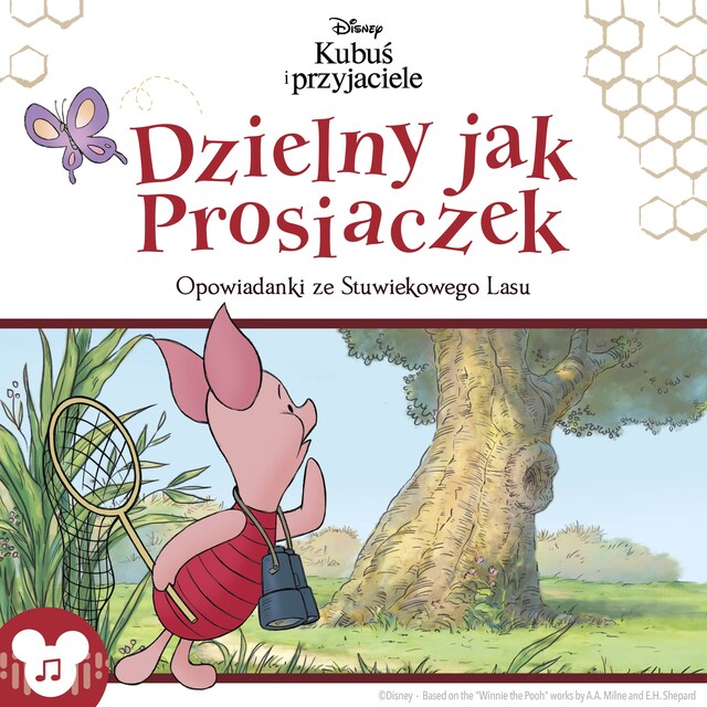 Okładka książki dla Kubuś i przyjaciele. Dzielny jak Prosiaczek