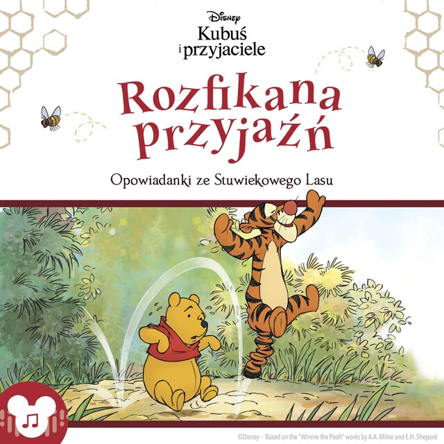 Okładka książki dla Kubuś i przyjaciele. Rozfikana przyjaźń