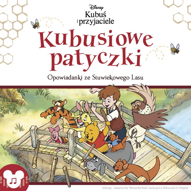 Okładka książki dla Kubuś i przyjaciele. Kubusiowe patyczki