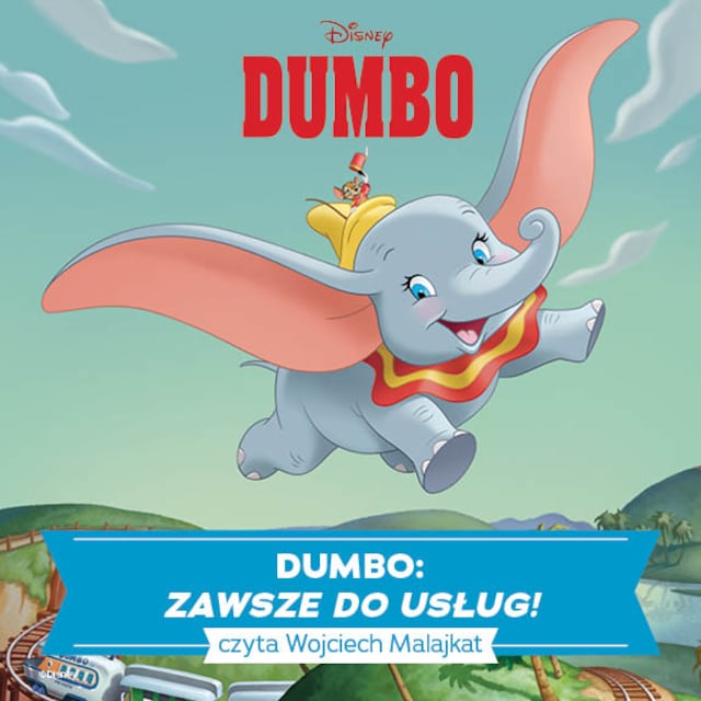 Okładka książki dla Dumbo. ZAWSZE DO USŁUG!