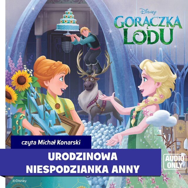 Okładka książki dla Kraina lodu. Urodzinowa niespodzianka Anny