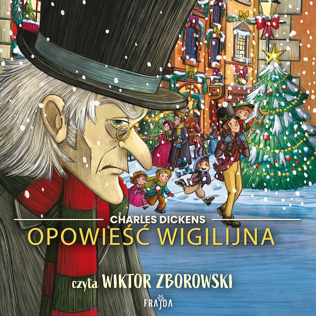 Book cover for Opowieść wigilijna