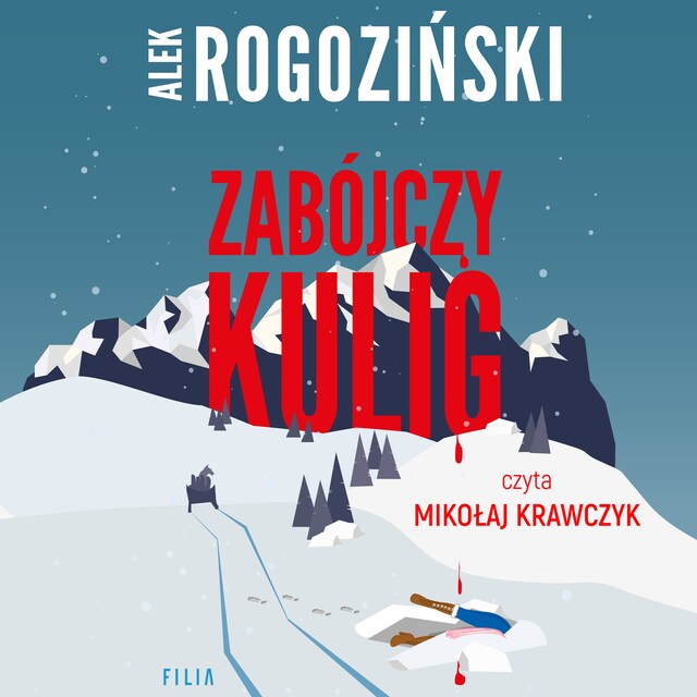 Book cover for Zabójczy kulig