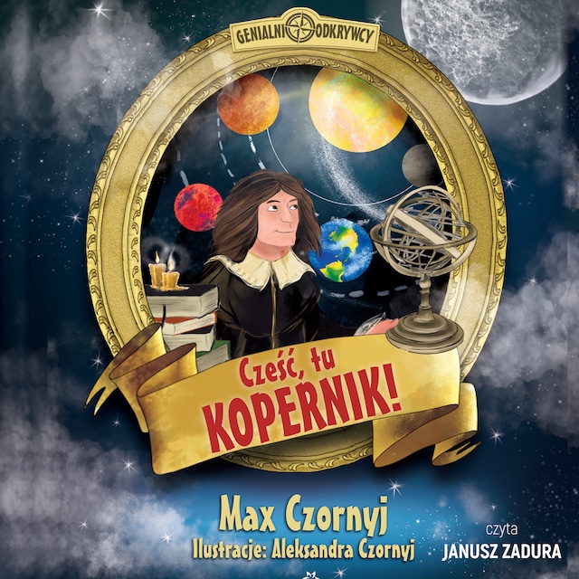 Book cover for Cześć, tu Kopernik!