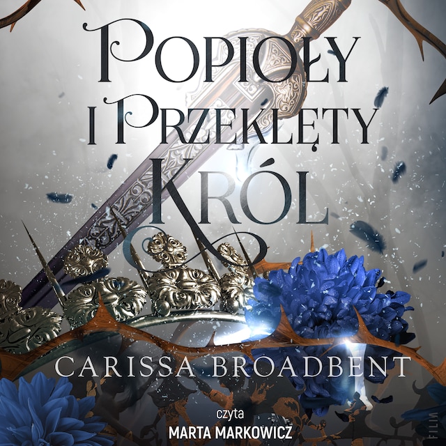 Book cover for Popioły i przeklęty król