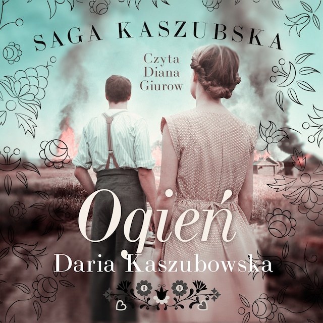 Boekomslag van Saga kaszubska t.5. Ogień