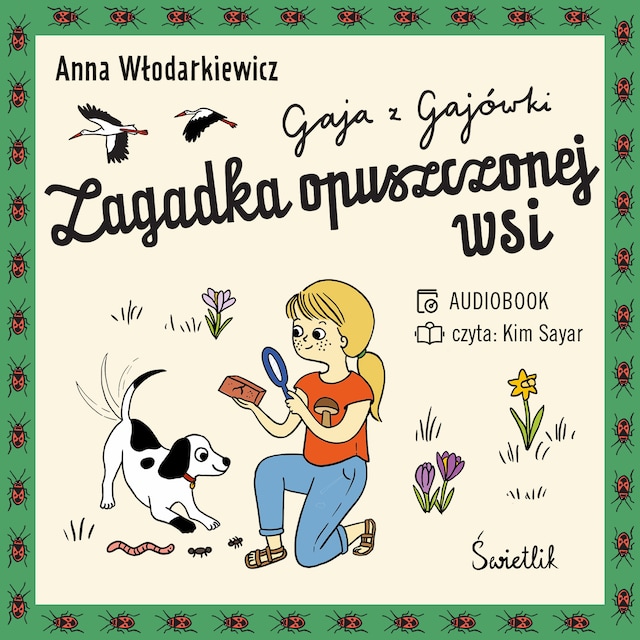 Book cover for Zagadka opuszczonej wsi. Gaja z Gajówki. Tom 2