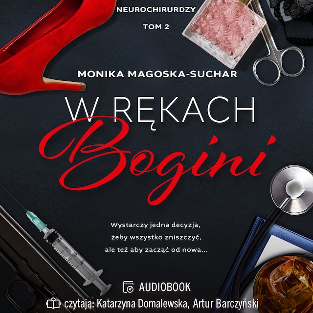 Couverture de livre pour W rękach bogini. Neurochirurdzy. Tom 2