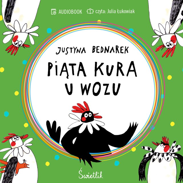 Book cover for Piąta kura u wozu. Tom 4