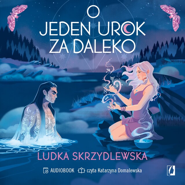 Book cover for O jeden urok za daleko. Czarownice z Inverness. Tom 2