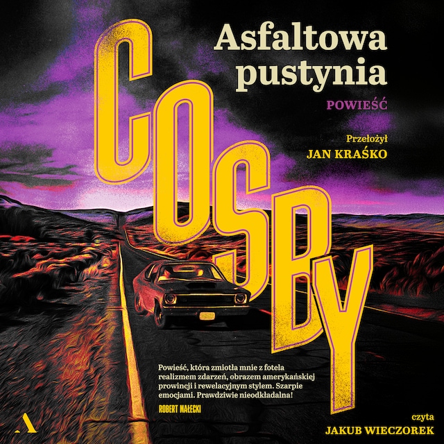 Buchcover für Asfaltowa pustynia